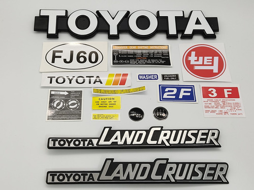 Foto de Toyota Land Cruiser Fj60 Emblemas Y Calcomanas