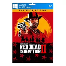 Red Dead Redemption 2 Ultimate Edition Completa - Pc Digital