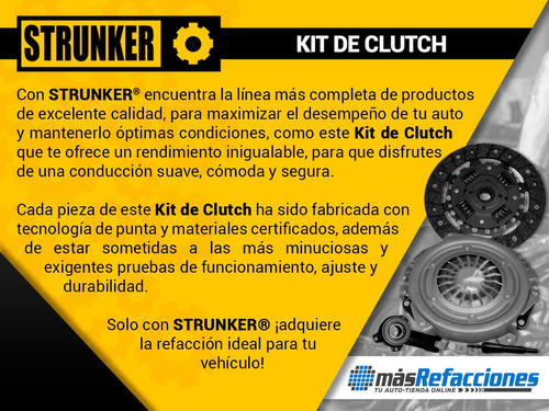 Clutch Toyota Tundra V6 3.4l 2000-2004 Strunker Foto 4