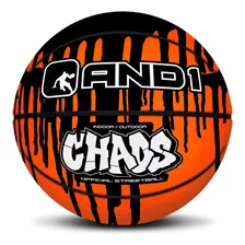 Balón N° 6 And1 Chaos Basketball Naranjo