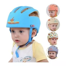 Casco Protector Bebe Anti Golpes Ajustable Colores