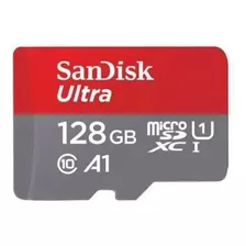 Micro Sdxc Sandisk Ultra 128gb C10 U1 A1 100mb/s