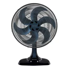 Ventilador Osc Mesa Turbo 6p 50cm Azul 127v Premium Cor Da Estrutura Preto