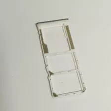 Gaveta Bandeija Chip Dual Sim Xiaomi Redmi Note 9 Pró Branco
