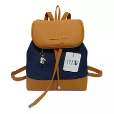 Bolso Mujer Morral Mochila Emma Bags Modelo Jean Style