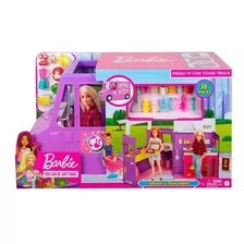 Barbie Food Truck Camion De Comida Rapida + Accesorios