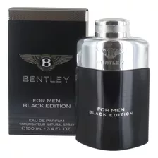 Perfume Bentley For Men 100ml Edp Black Edition - Original 