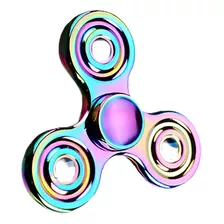 Arco Iris Edc Fidget Mano Spinner Torqbar Enfoque Tdah Autis