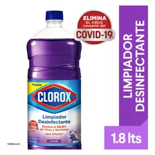 Limpiador Desinfectante Clorox Lavanda 1.8 Lts