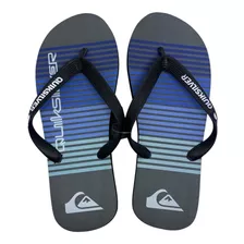 Chinelo Quiksilver Malokai Point Break Cinza Escuro