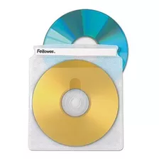 Fellowes Fundas De Cd Dvd Doble Cara 90661, 25-pack