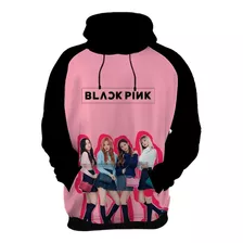 Blusa Frio Moletom Casaco Black Pink Cantora K-pop Top 9