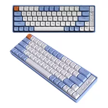 Teclado Mecánico 60% Para Juegos Con Luces De Colores Mixtos