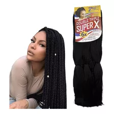 Kanekalon Jumbo Tranças Box Braid Superx 400g Fibra Especial