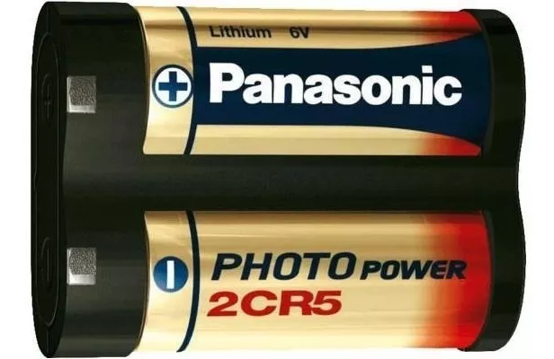 Bateria Pilha Panasonic 2cr5 6v Para Cameras Digitais 