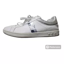 Tenis Blancos Louis Vuitton Para Hombre Moda Calzado Calidad