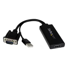  Adaptador Vga A Hdmi Con Audio Usb - Convertidor Vga A Hdmi