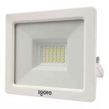 Lampara Led Reflector Igoto Ref3030 30w 6500k Luz Dia Blanco Color De La Luz Blanco Frío