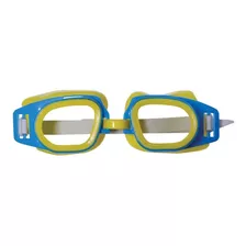 Oculos De Natação Infantil Sport Ajuste De Elastico Mor Azul