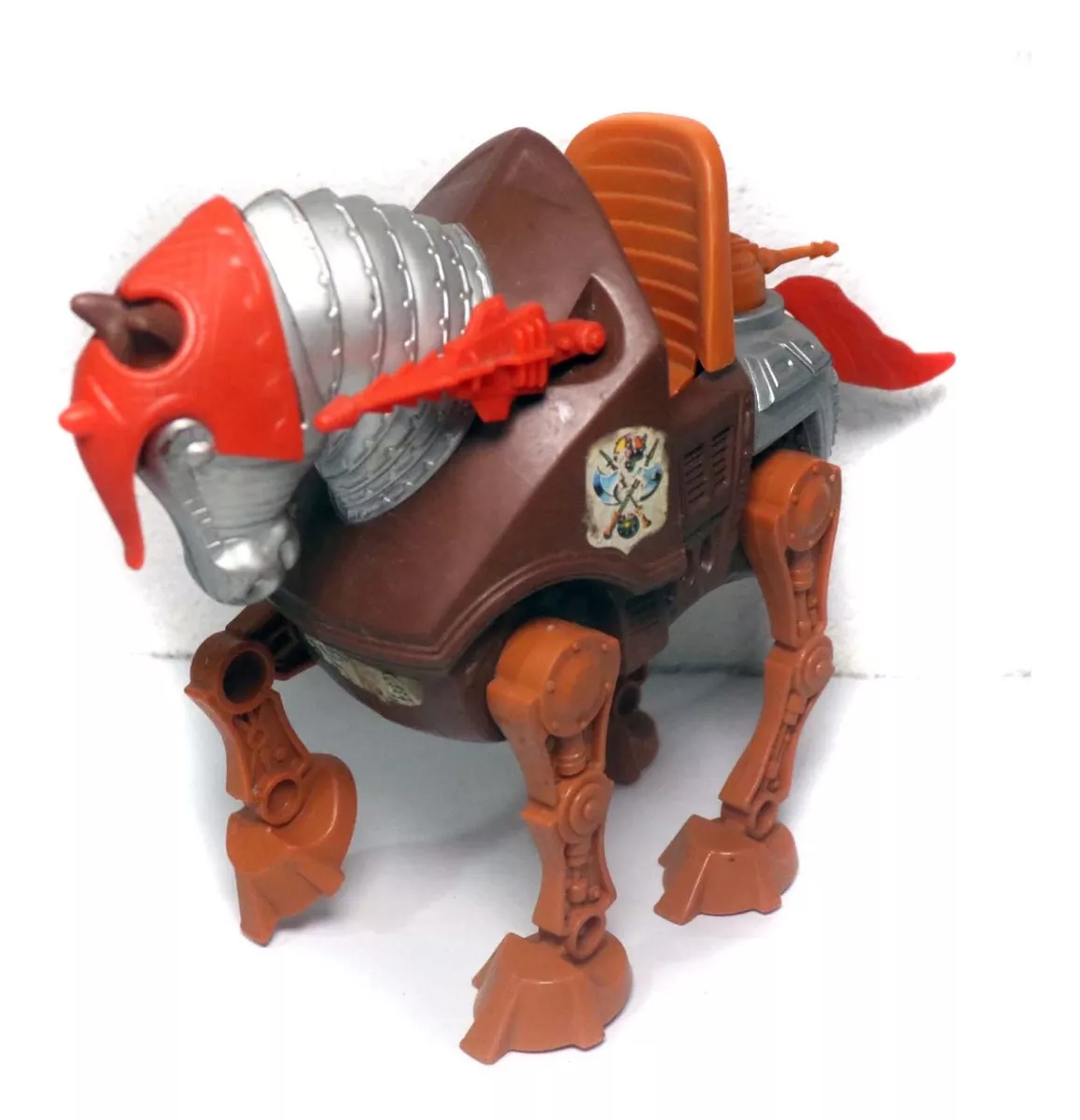 Boneco Cavalo Gladiador Stridor He-man Anos 80 Motu Completo