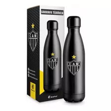 Garrafa Térmica Metal Emborrachado Atlético Mineiro Oficial