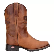 Bota Capelli Boots Masculina Texas Country Westerns Em Couro