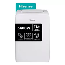 Aire Acondicionado Portatil Hisense Frío/calor 2924 Fg Color Blanco