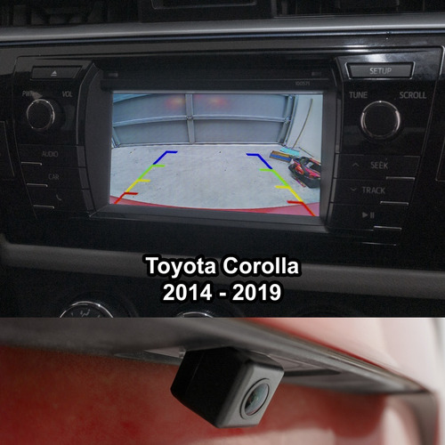 Corolla Toyota Camara De Reversa 2014 A 2019 Foto 6