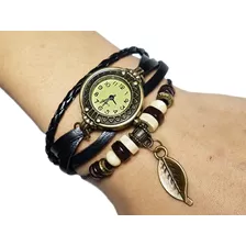 .x10 Unidades Reloj De Mujer/pulsera Vintage Cn Dijes Xmayor