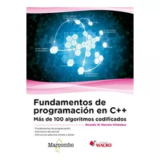 Libro Fundamentos De Programación En C++ Más De 100 Algoritm