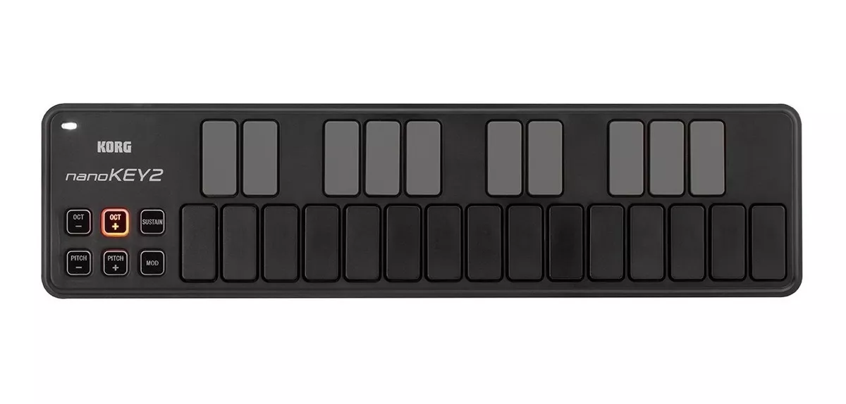 Controlador Korg Nanokey2 Slimline Usb Keyboard 