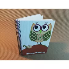 Cuaderno Personalizado Tapa Dura 100 Hojas X 10 Unidades 