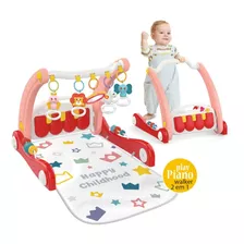 Tapete Infantil De Atividades Vira Andador Rosa Maxibaby