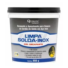 Limpa Solda Gel Decapante Para Aço Inox 850g Ls1 Tapmatic