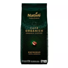 Café Orgânico Em Grãos Native Pacote 500g