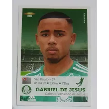Figurinha Gabriel Jesus Campeonato Brasileiro 2015 Iniciante
