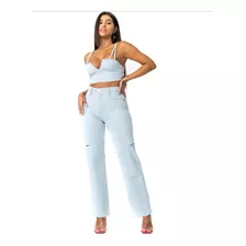 Calça Jeans Sparkle Denim Labellamafia