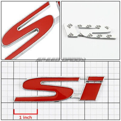 For Si Civic/eg/ep3/bb Metal Bumper Trunk Grill Emblem D Sxd Foto 2