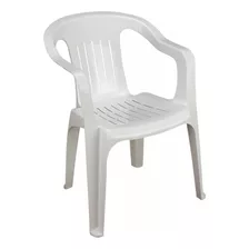 Silla Plastica Plastico (4 Piezas) Apilable Codera