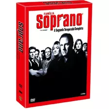 Dvd Família Soprano 2ª Temporada Completa - Novo E Lacrado