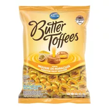 Bala Butter Toffees Mousse De Maracujá Arcor 500g