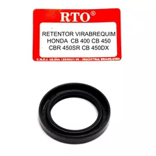 Retentor Virabrequim Honda Cb400 Cb450 Cbr450 - Com Aba Rto