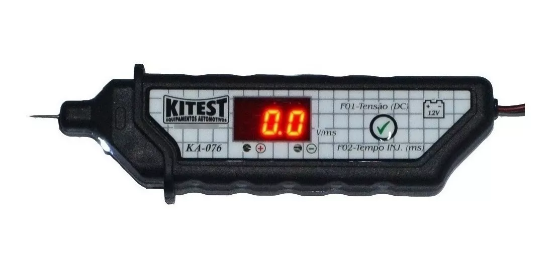 Caneta Voltímetro, Ms E Polaridade (digital) Ka076 - Kitest