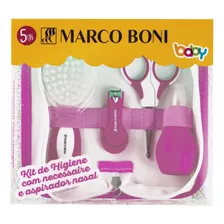 Kit Higiene Cuidados Para O Bebê Com Necessaire Marco Boni