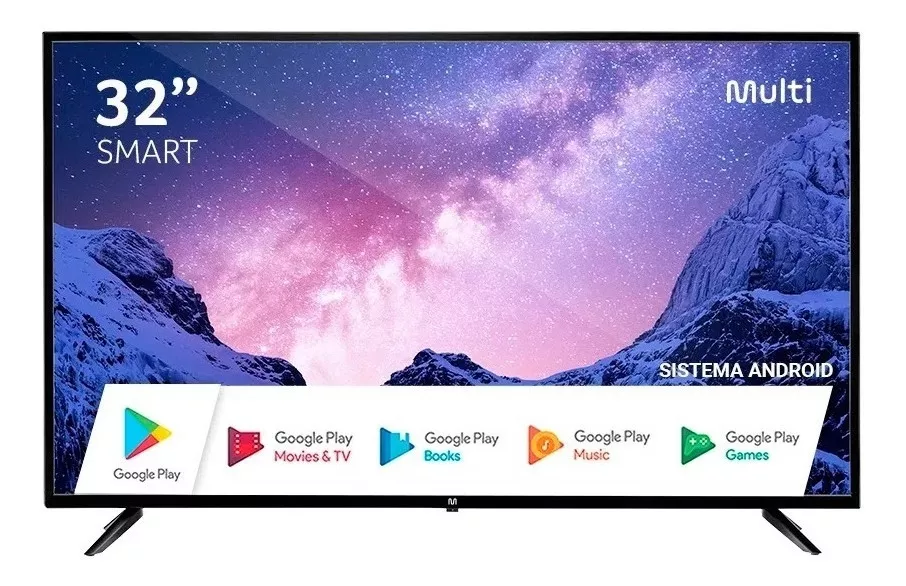 Smart Tv Multilaser Tl042 Dled Android 11 Hd 32 100v/220v