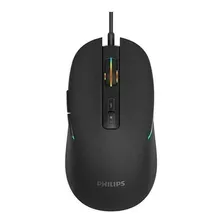 Mouse Gamer De Juego Philips Momentum Spk9414 G414 Negro