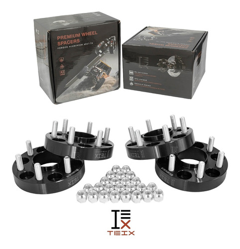 Kit Espaciadores Forjados Nissan Frontier 16-22 1 PuLG 6/114 Foto 7