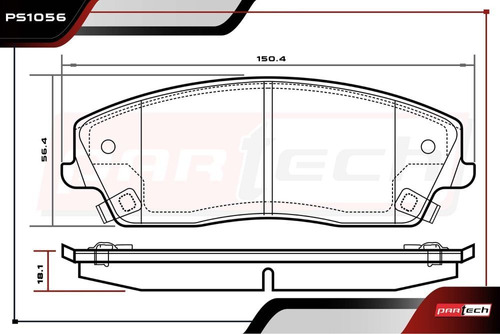 Balatas Traseras Dodge Magnum 3.5l 2005 2008 Foto 2