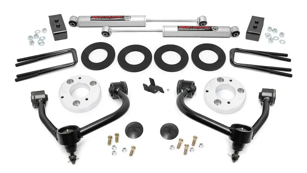 Kit Elevacion 3 Suspension F150 Lobo Ford 2021 Basico