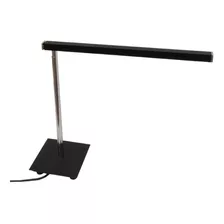 Lampara De Escritorio Led 6w Negro Minimalista 